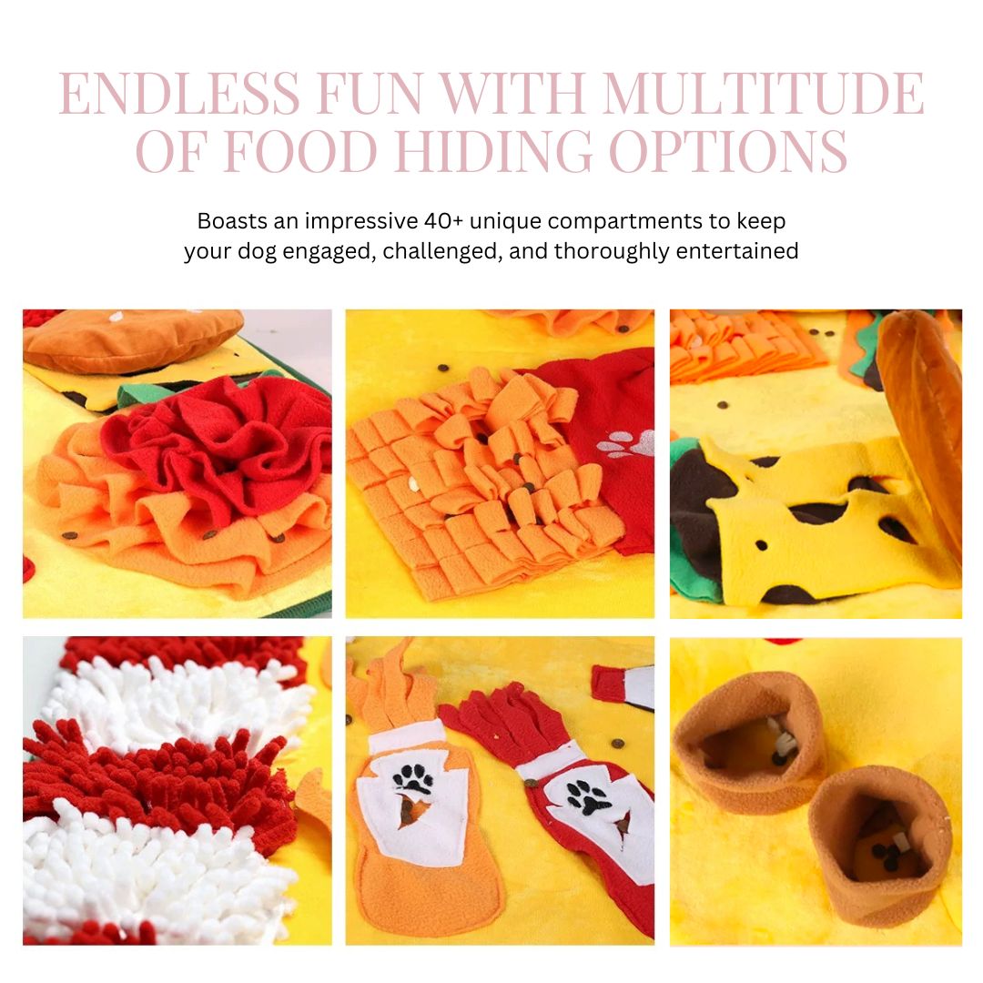 Hotdog McSnuffin Nosework Mat