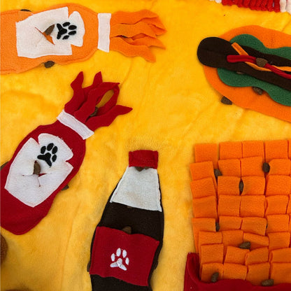 Hotdog McSnuffin Nosework Mat