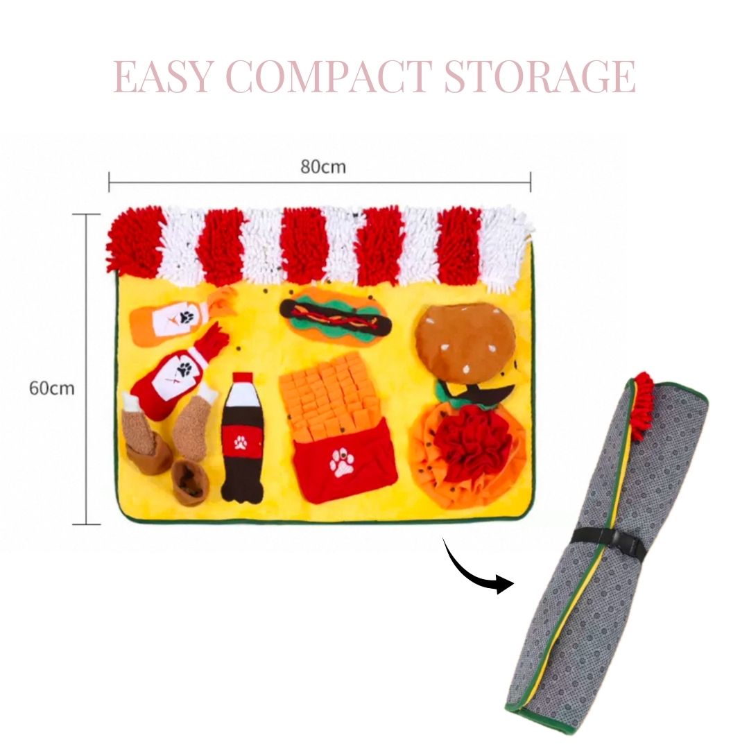 Hotdog McSnuffin Nosework Mat